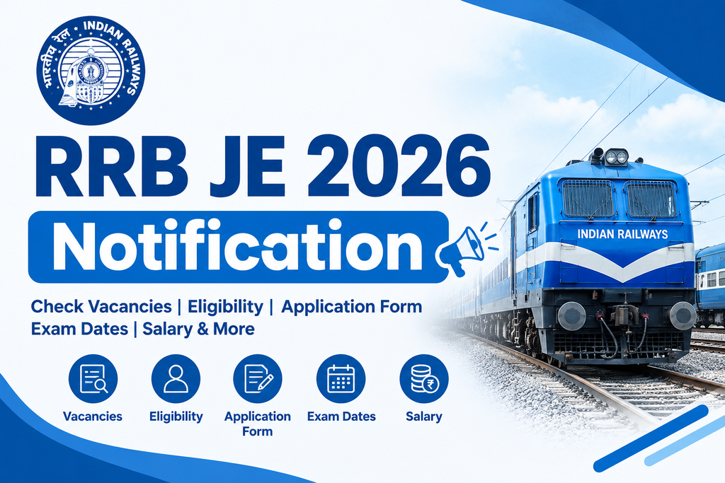 RRB JE 2026 notification